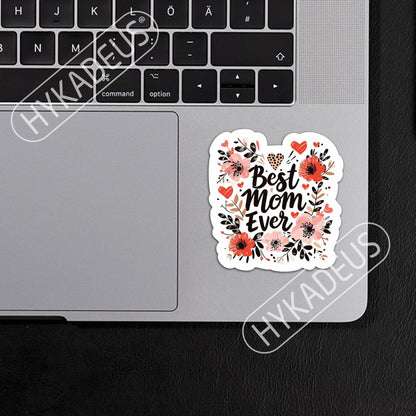 HYKADEUS in My Pregnant Era New Mom Waterproof Vinyl Stickers 3x2.5in 3Pcs