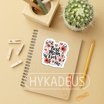 HYKADEUS in My Pregnant Era New Mom Waterproof Vinyl Stickers 3x2.5in 3Pcs
