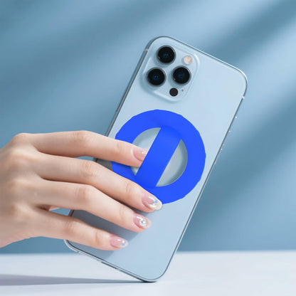 HZZADZXW Silicone Phone Grip Detachable Holder Comfy Loop Blue