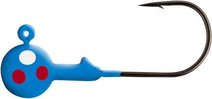 Northland Tackle Gum-Ball Jig 1/4 OZ #2/0 HK 1.625" Blue Wonder 12 Pack