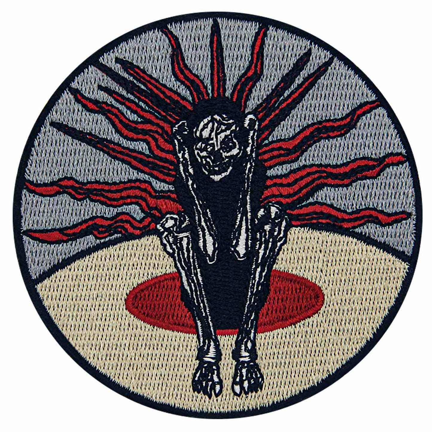 ZEGINs Introspection Heart Searching Patch Embroidered Applique Badge Iron On