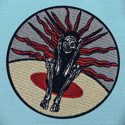 ZEGINs Introspection Heart Searching Patch Embroidered Applique Badge Iron On