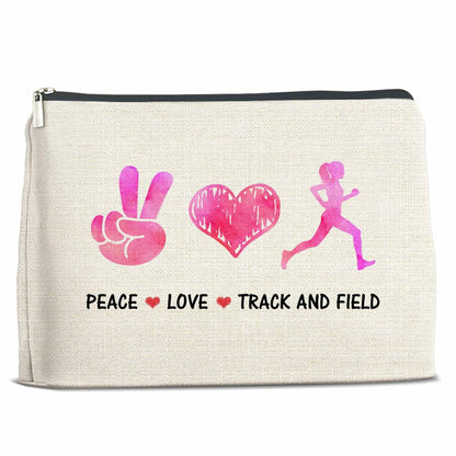 Soiceu Running Makeup Bag Cosmetic Pouch for Women Polychrome