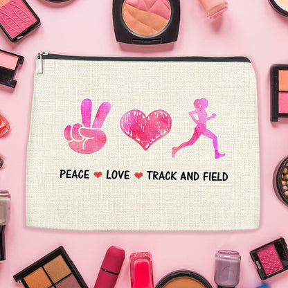 Soiceu Running Makeup Bag Cosmetic Pouch for Women Polychrome