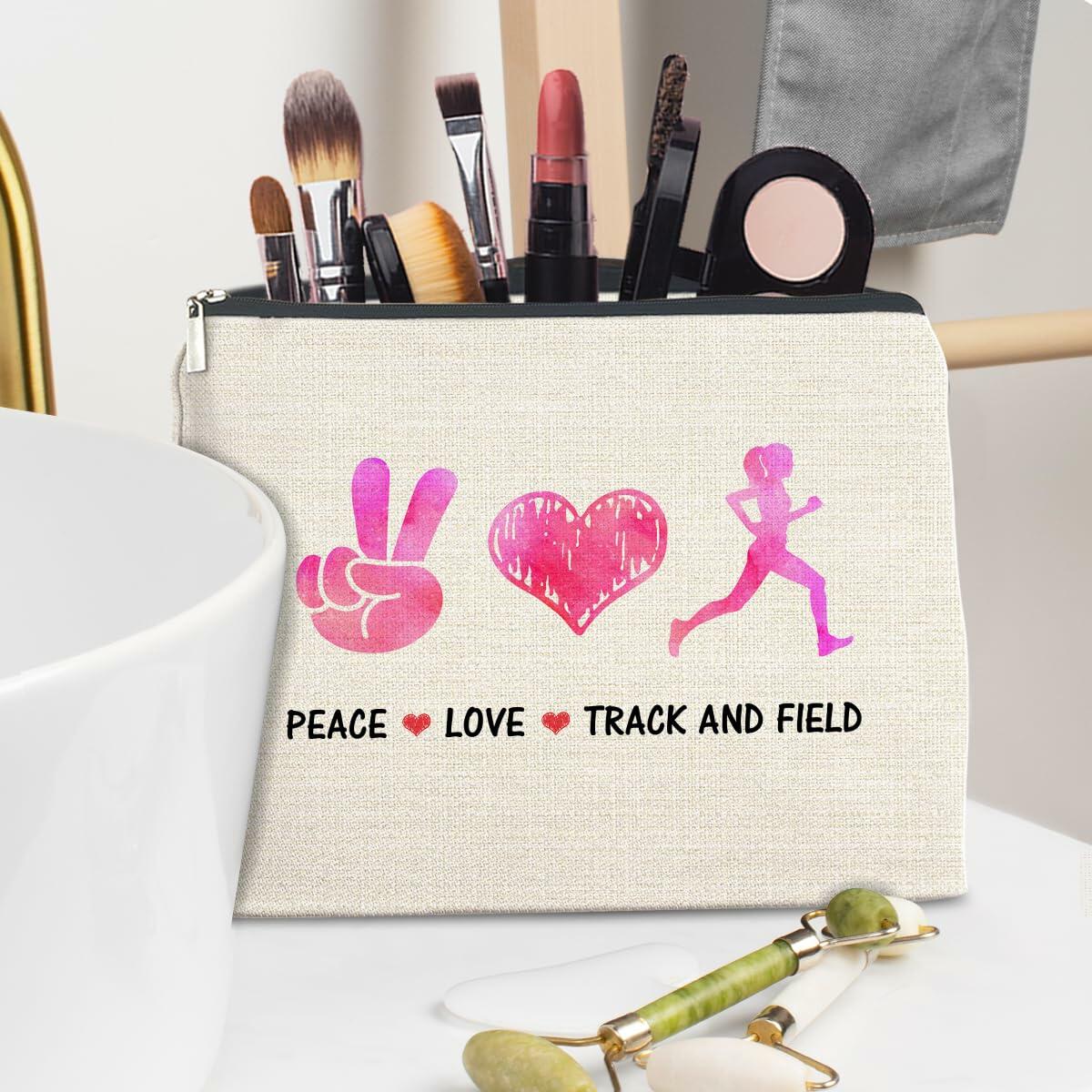 Soiceu Running Makeup Bag Cosmetic Pouch for Women Polychrome