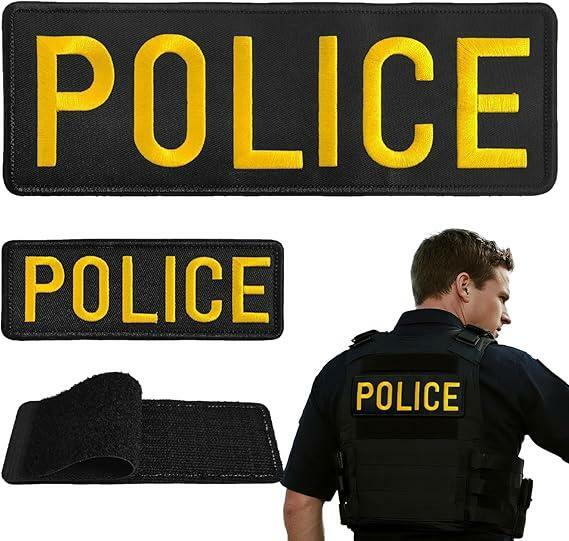 EMORBALS Patches, Press Badge Embroidered Patches for Backpacks, Jackets, Press