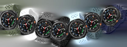 3 Pack Silicone Sport Band for Samsung Galaxy Watch Ultra 47mm