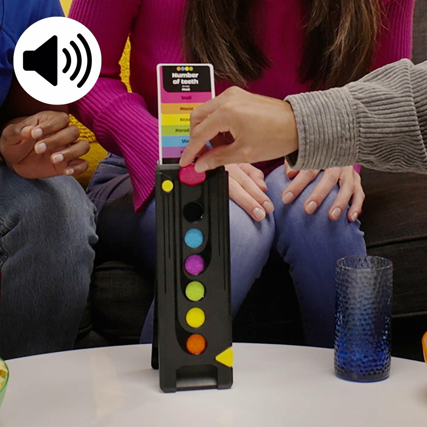 Drop Trivia Game | Electronic Party Game with Voice and Sounds | Ages 13+ | 2 or