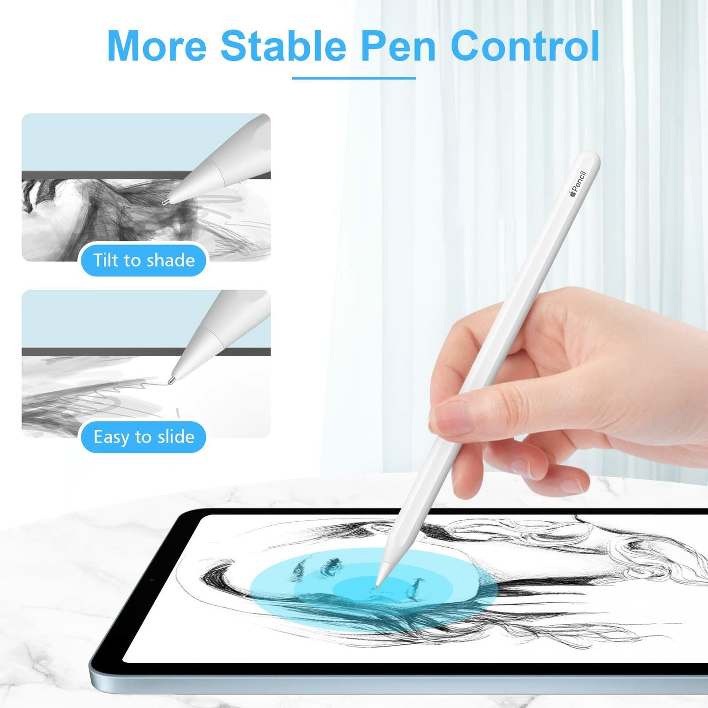 Digiroot Upgraded Replacement Tip for Apple Pencil Pro/1st/2nd
