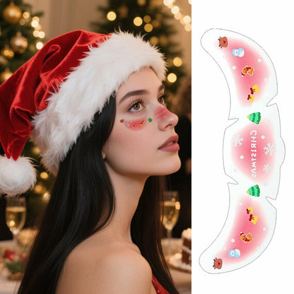 Halloween Glitter Freckle Makeup Patches 8pcs Waterproof Temporary Tattoos