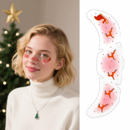 Halloween Glitter Freckle Makeup Patches 8pcs Waterproof Temporary Tattoos
