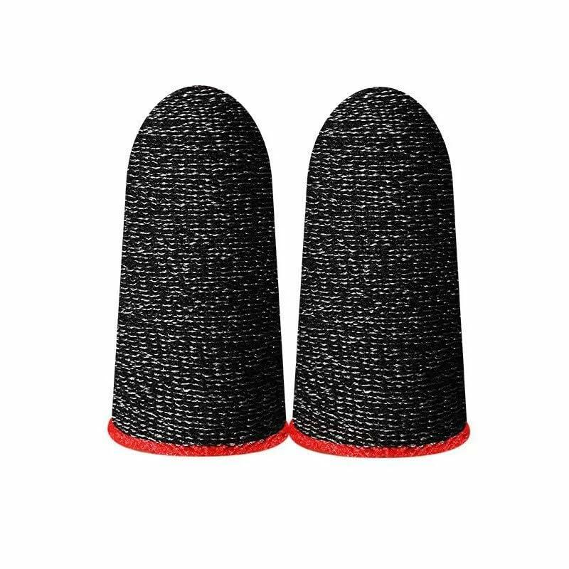 Galepromot 6pcs Gaming Finger Sleeves Anti-Slip Mobile Game Thumb Gloves