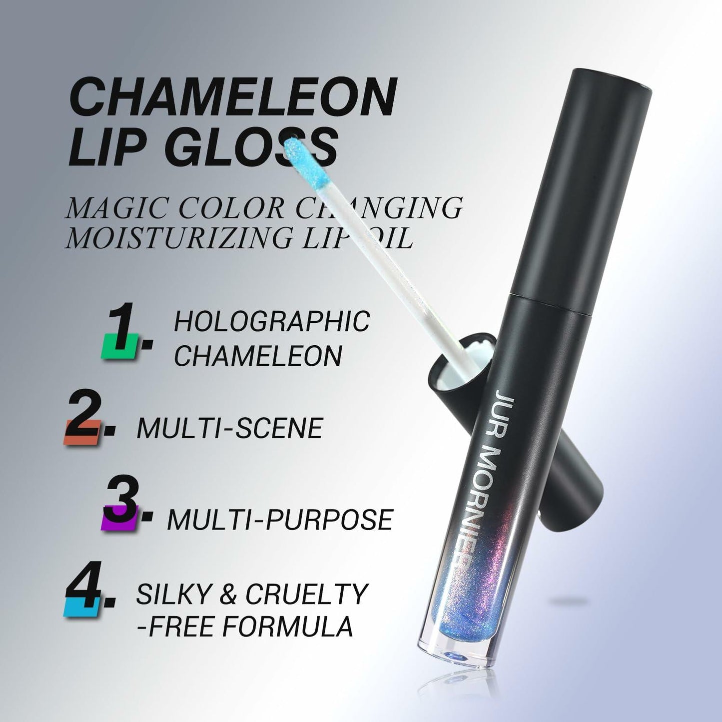 JUR MORNIER Chameleon Lip Gloss Color Changing Moisturizing Lip Oil 06 3.5ml