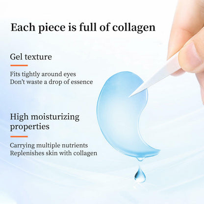 BLIGGLE Under Eye Patches 64 pcs Brightening Hyaluronic Acid Cooling Care