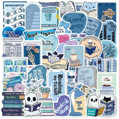 ZoiyTop 200pcs Halloween Vinyl Waterproof Cartoon Book Stickers Decals