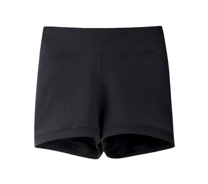 Swdarz Girls Black Gymnastics Dance Shorts Athletic Spandex Size 6-7Y