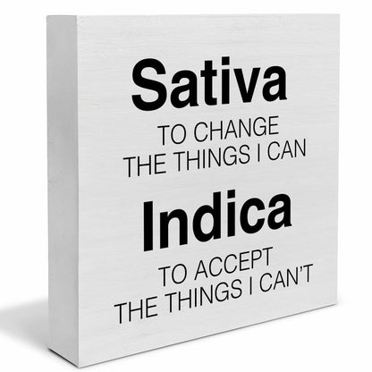GTGIC Office Desk Sign Motivational Funny Wood Decor Multicolor 5x5 Inches
