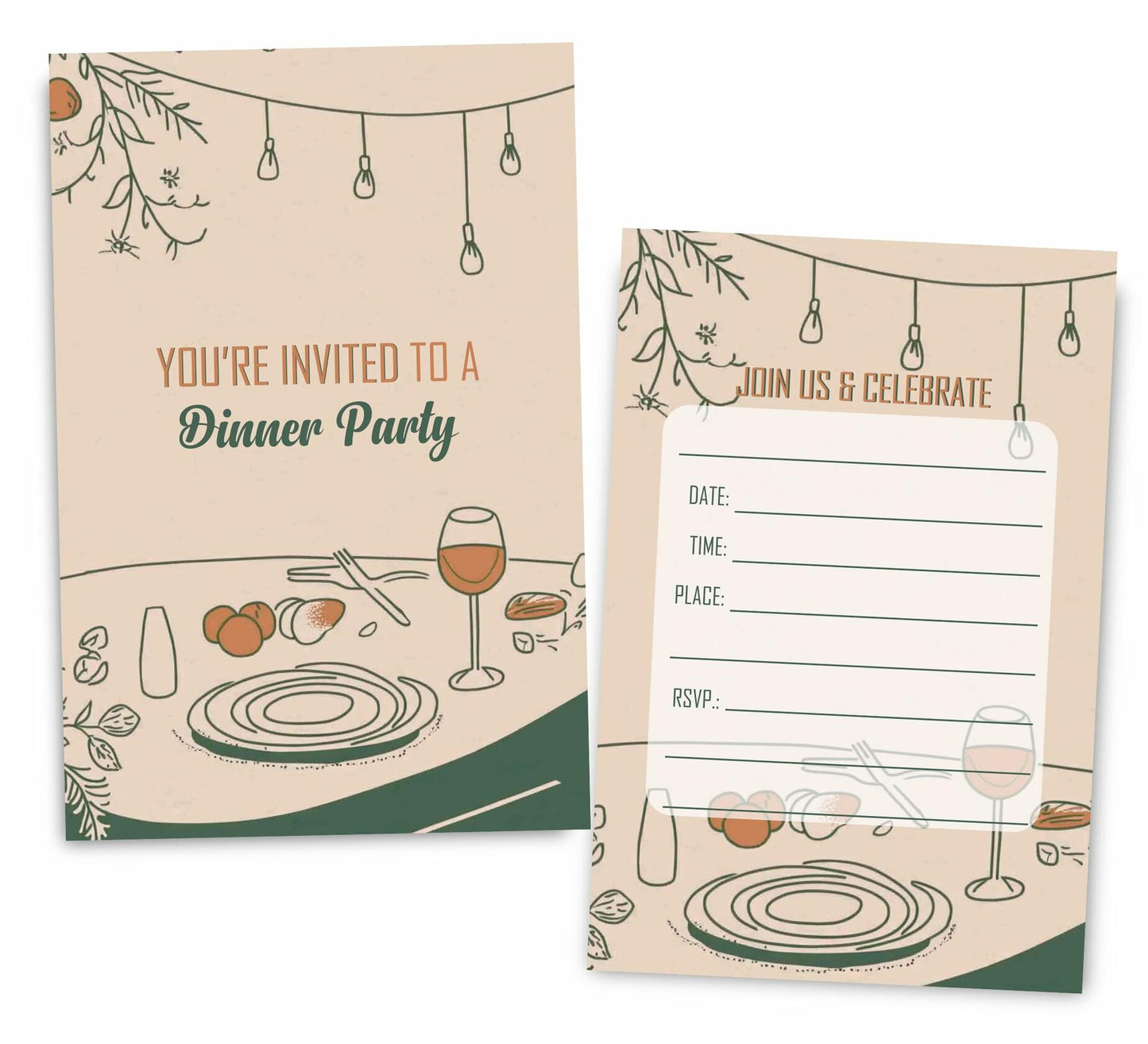 VAVINCI Video Gamer Birthday Invitations 30 Set Red Blue with Envelopes