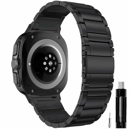 Arsfit Titanium Band Compatible Samsung Galaxy Watch Ultra 47MM Black