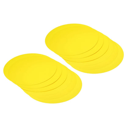 PATIKIL 13-inch Round Cardboard Paper Circles 40 Pcs Yellow DIY Crafts