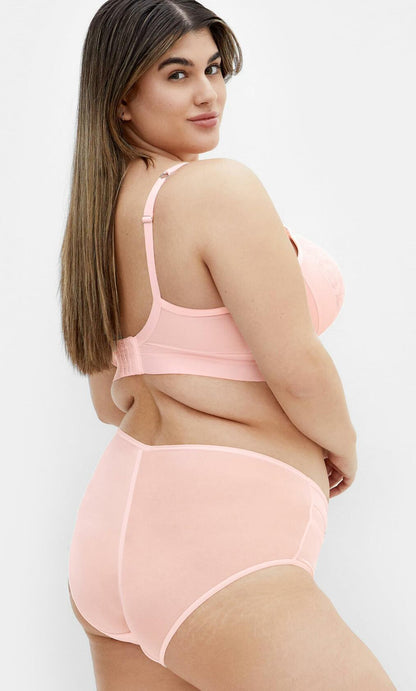 City Chic Alexis Contour Longline Bra Plus Size 38DD