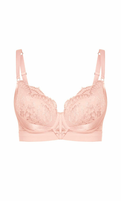 City Chic Alexis Contour Longline Bra Plus Size 38DD