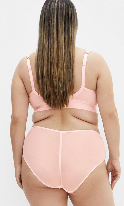 City Chic Alexis Contour Longline Bra Plus Size 38DD
