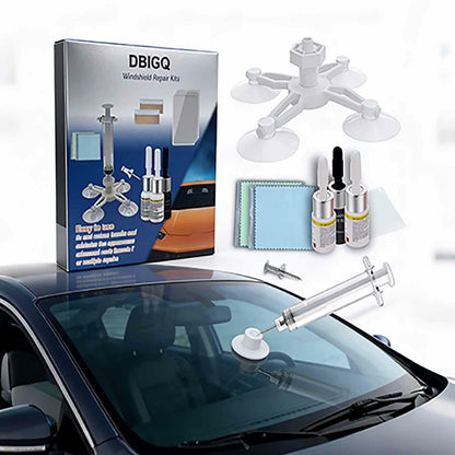 DBIGQ Windshield Repair Kit Auto Glass Crack Chip Fix Liquid All-in-One