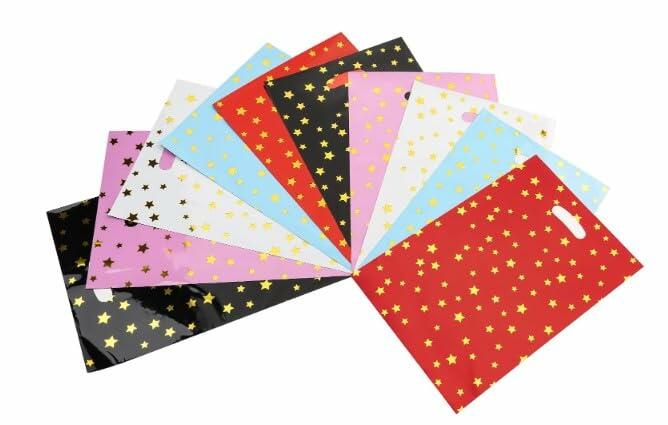 Generic Party Favor Bags 6x9in Assorted 25 pcs Birthday Baby Shower