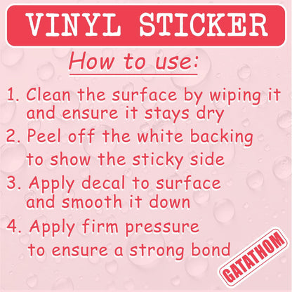 GATATHOM Volleyball Mom Sticker Decals Waterproof Vinyl 3"x1.8" 3pcs