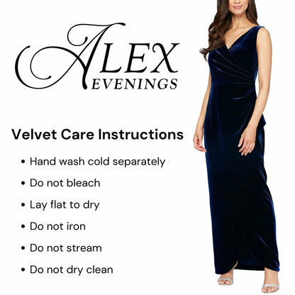 Alex Evenings Women's Velvet Puff Sleeve Cocktail Gown Wine Size 4