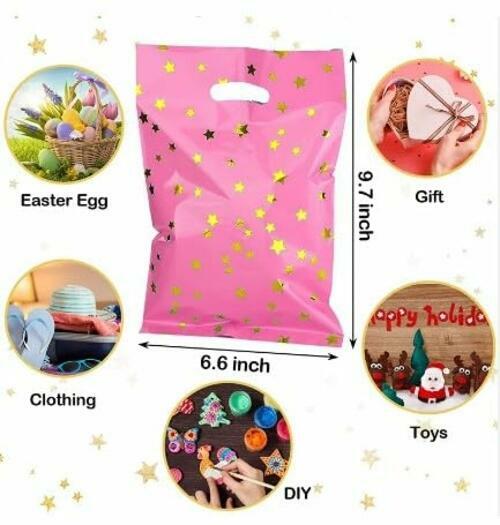 Generic Party Favor Bags 6x9in Assorted 25 pcs Birthday Baby Shower