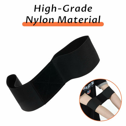 Mabor Golf Swing Training Aid Elastic Nylon Connection Band Black