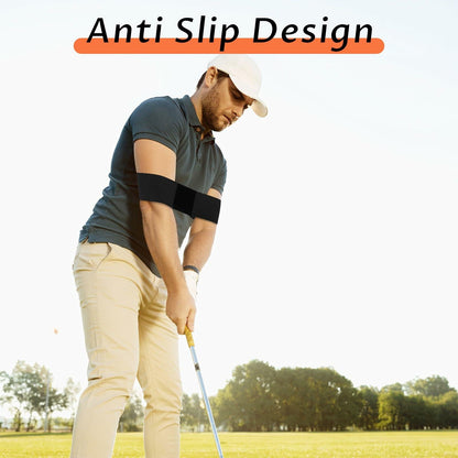 Mabor Golf Swing Training Aid Elastic Nylon Connection Band Black