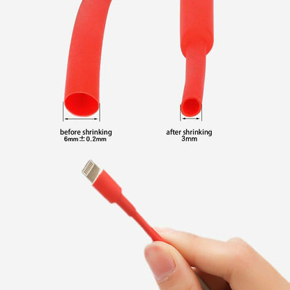 Slaige 60 PCS Assorted Heat Shrink Tubing Wire Repair Protector Polyolefin