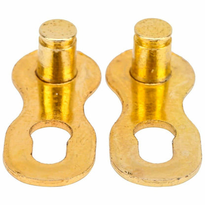 KALIDESHON 11 Speed Bicycle Chain Master Link Metal Durable Gold 4 Pack