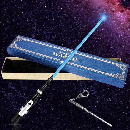 KingVows Light Up Magic Wand 14.3'' Rechargeable Blue Lighting