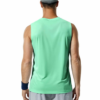 Haimont Sleeveless Workout Shirt UPF 50+ Quick Dry Orange Size XXL