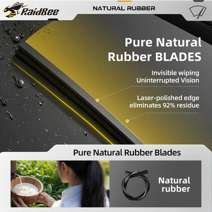 Raidbee Windshield Wiper Blades Set 26"+18" Front 16" Rear Subaru Outback 3pc