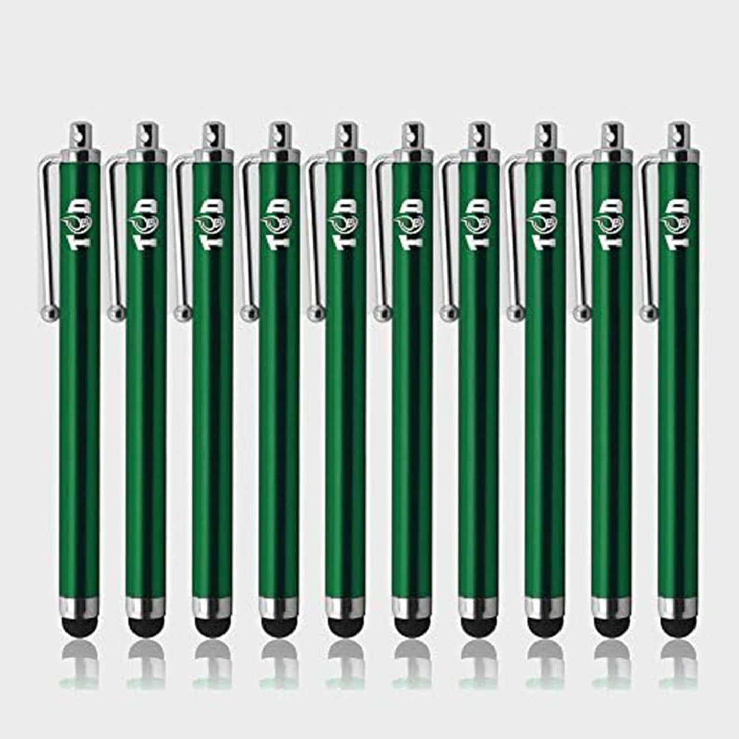 THE CASE DOCTOR TCD 10-Pack Green Stylus Pen Set Universal Capacitive