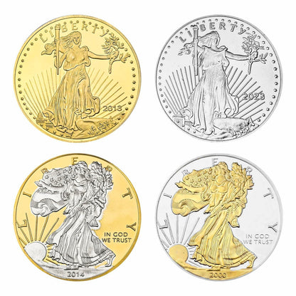 Fasmesk American Liberty Coin USA Souvenir Replica Collectible Gift
