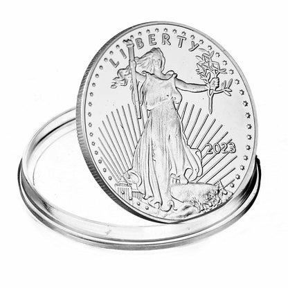 Fasmesk American Liberty Coin USA Souvenir Replica Collectible Gift