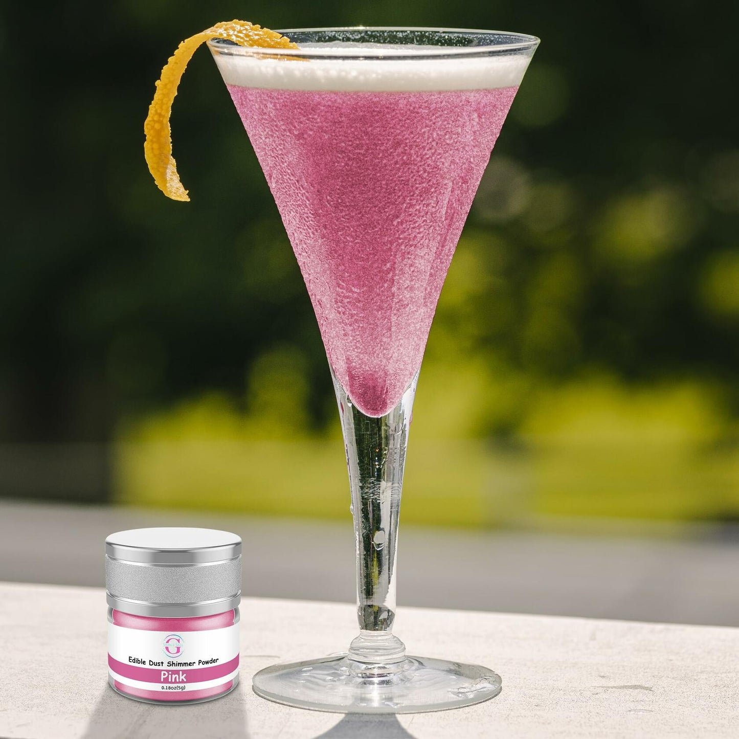 Glitter & Glitz Edible Drink Glitter Luster Dust Teal 5g Cocktails Baking