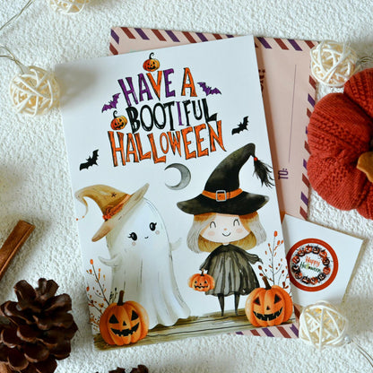BlinkWishes Halloween Owl Greeting Card Spooky Funny Boo Poo Halloween 05