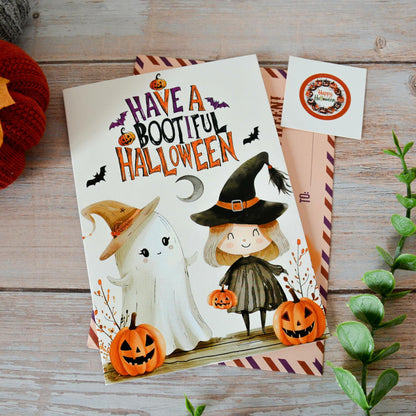 BlinkWishes Halloween Owl Greeting Card Spooky Funny Boo Poo Halloween 05