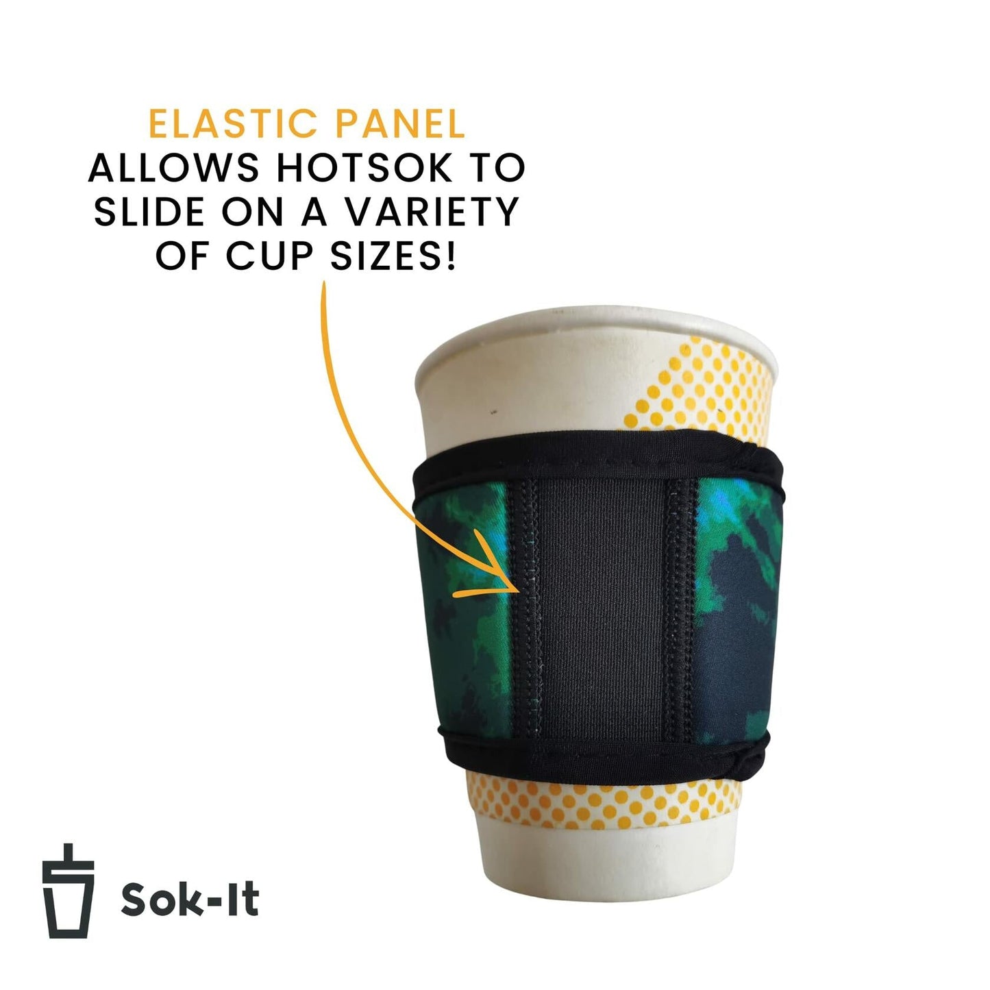 Sok It HotSok NHL Anaheim Mighty Ducks Insulated Neoprene Coffee Sleeve One Size