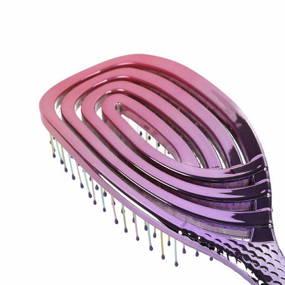 Candybrush Detangling Wet Hair Brush Soft Bristles Anti Static Romantic Amethyst