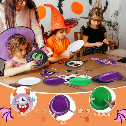 Funnymoom Valentine's Day Unicorn Craft Kits 24 Pcs Animal DIY Party Supplies