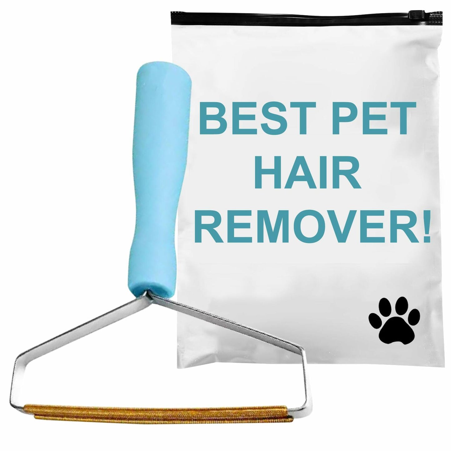 Tier One Pet Hair Remover Brush Copper for Couch Sofa Bed Upholstery