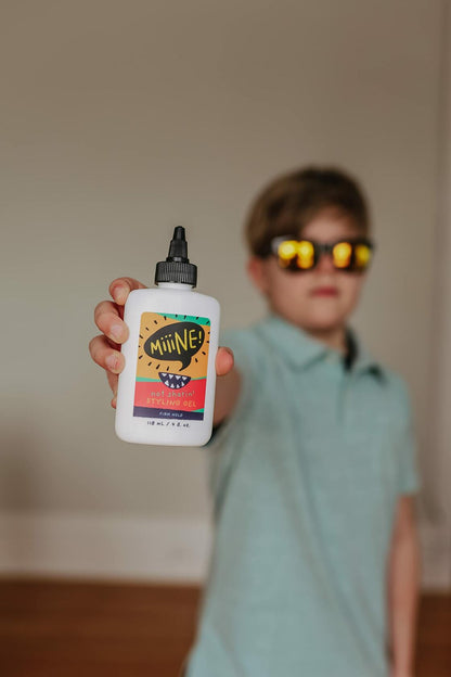 MiiiNE! Not Sharin Boys Styling Gel Strong Hold 4oz Cruelty Free USA
